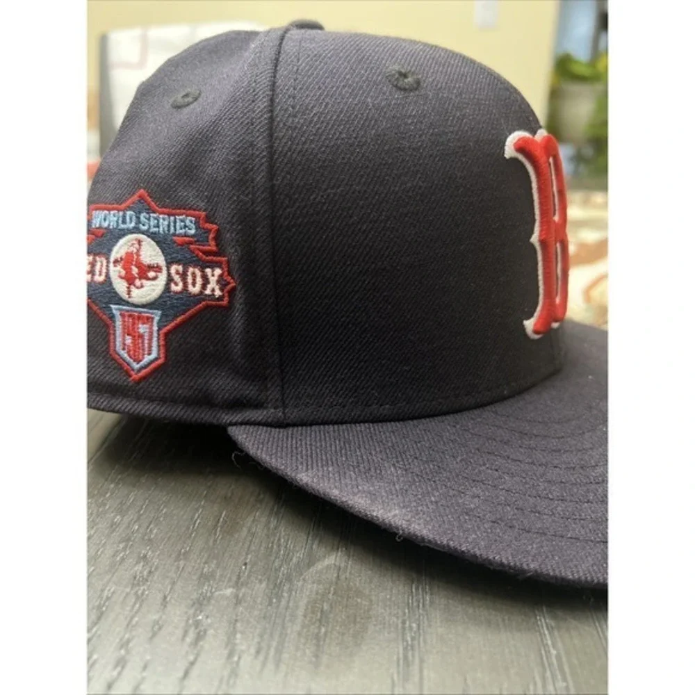 boston red sox cooperstown collection fitted hat 7 1/8. 1967 WS.‎ 657